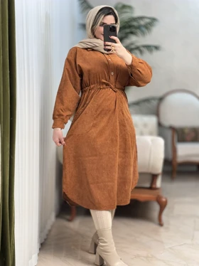 پیراهن کبریتی کمرگت2147