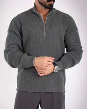 بافت مردانه نیم زیپ شاهین_کد4765