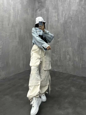 شلوار کارگو 4 جیب