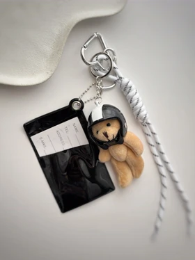 چارم بگ خرس کلاه دار