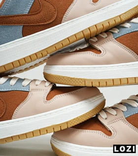 کفش کتانی مردانه قهوه ای آبی نایک NIKE SB