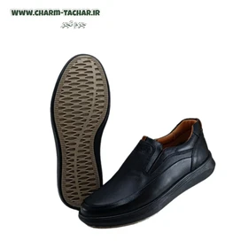 کفش طبی مردانه بدون بند کلارک جدید چرم طبیعیSi103