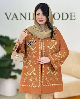 مانتو گلدوزی