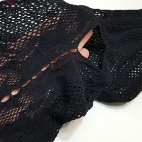 سرهمی فانتزی مدل فیشنت کد 4855-7101 رنگ مشکی