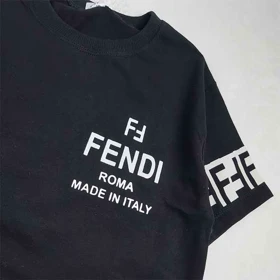 تیشرت مشکی FENDI پسرانه
