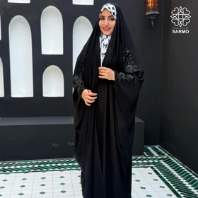 چادر سه گل کرپ ندای کره اصل