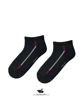 جوراب مچی مردانه خط رو (دودی)