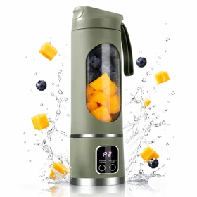 مخلوط کن شارژی جوسینگ کاپ دوازده تیغه مدل HS-860 ظرفیت 0.45 لیتر
