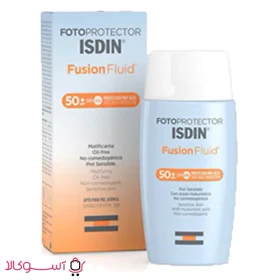فلوئید ضدآفتاب ایزدین مدل fusion fluid حجم 50 میل