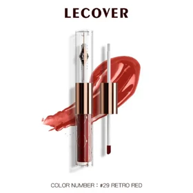 تینت و گلاس دوکاره لیکاور LECOVER (N29 retro red)