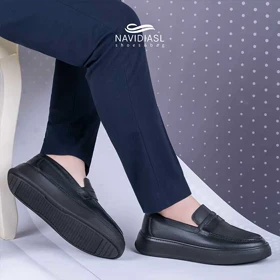 کفش مردانه چرم اسپرت ونس طبی کد 6006011