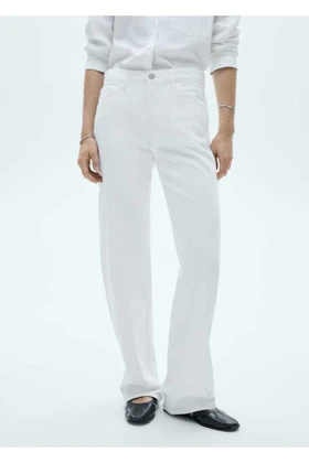 شلوار جین زنانه اورجینال منگو mango