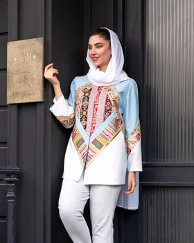مانتو خرجکار 40تیکی هندی کد 978