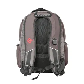کوله پشتی جنوا مدل G6520 رنگ طوسی