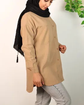 شومیز مانتویی زنانه 0681