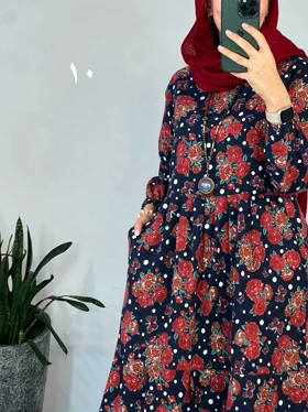 پیراهن مانتویی نرمینه 2