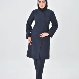 مانتو شلوار اداری مدل خوشه