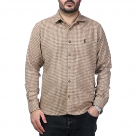 پیراهن آستین بلند پشمی مردانه مدل 6103899