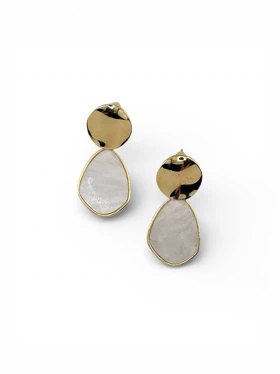 گوشواره های صدفی زمستانی