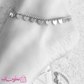 پابند زنانه YSX آویزهای قلب نقره ای رنگ کد 3891