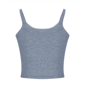 مینی تاپ کبریتی زنانه آبی استرادیواریوس Stradivarius