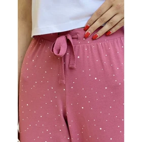 شلوار راحتی خال‌خالی 2