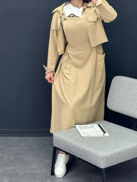 ست کت کراپ و سارافون بیلر