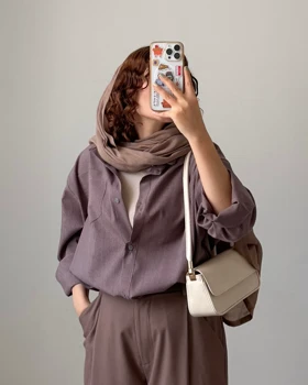 شومیز راهراه رنگین کمانی