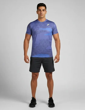 تیشرت ورزشی مردانه نایکی Camo Breeze M