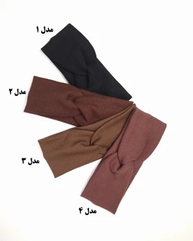 هدبند زنانه کبریتی سیلکا گرهی