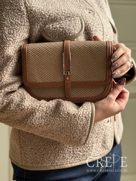 کیف دورنگ طرح کبریتی