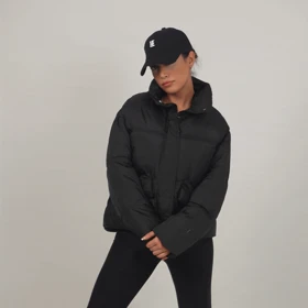 کاپشن جیب بزرگ (مشکی)