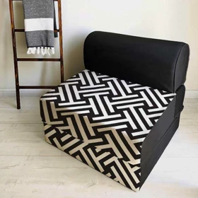 کاناپه تخت شو یک نفره پترن سه بعدی مدل M1068