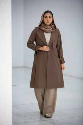 بارانی سانتانا ژیله دار پشت پیلی