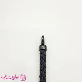 دستبند امگا کنفی مشکی با قفل مشکی مسترکپی