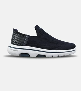 کفش کتانی طبی ورزشی سرمه ای SKECHERS Slip-Ins مدل 8860