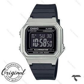 ساعت کاسیو مردانه W-217HM-7BV اصل نقره ای مشکی Casio-11956-G