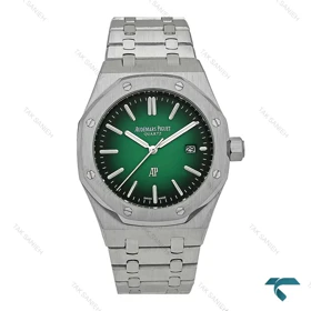 ساعت مردانه اودمار پیگه استیل صفحه سبز AP-7516-G