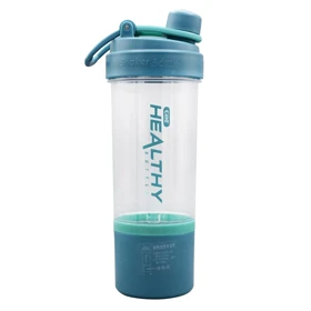 شیکر ورزشی دو تیکه هلثی مدل Cille درب پیچی ظرفیت 0.88 لیتر (آبی نفتی)