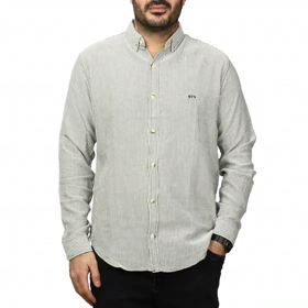 پیراهن آستین بلند کنفی مردانه مدل 61011041