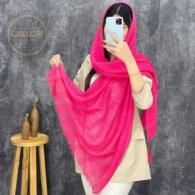شال پلیسه حصیری