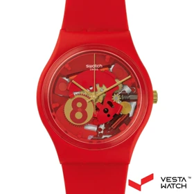 ساعت مچی مردانه و زنانه سواچ SWATCH مدل GR166
