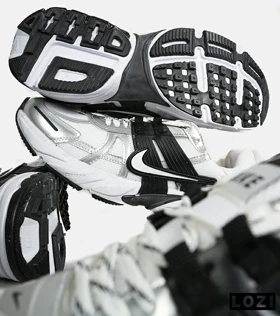 کفش کتانی مردانه و زنانه سفید طوسی مشکی Nike cushlon