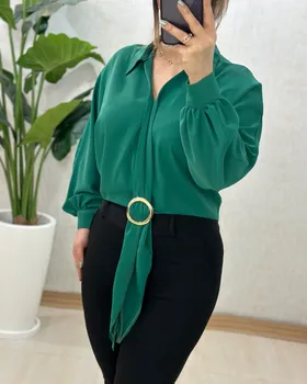 B961- شومیز حلقه‌ای