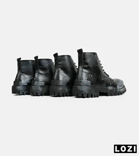 بوت مردانه مشکی BALENCIAGA Splash مدل 6747