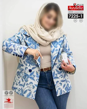 کت مجلسی زنانه سایز بزرگ کد 7225