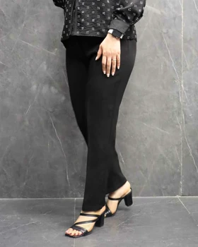 شلوار پارچه‌ای مازراتی راسته زنانه 0813