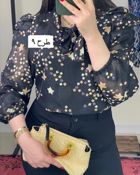 پیراهن آستین پفی