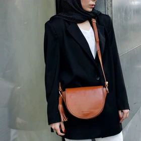 کیف دوشی چرم زنانه چرم آرا