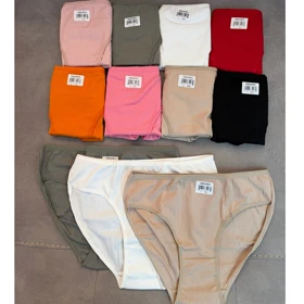 شورت اسلیپ کبریتی زنانه فاق بلند سایز لارج / L